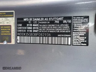 2011 Mercedes-Benz E-Class E 350 with VIN WDDKJ5GB3BF082936, listed as a Copart auction lot 42123185 with 196,361 mi miles and Salvage Title. Bid and sale history available at carsss.com. Image 14.