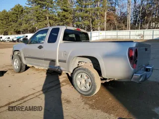 2005 GMC Canyon SLE Z71 with VIN 1GTDT196058243595, listed as a Copart auction lot 80792314 with 221,248 mi miles and Salvage Title. Bid and sale history available at carsss.com. Image 2.