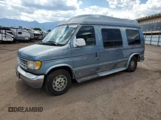 1993 Ford Econoline Cargo z VIN 1FDEE14H4PHC01663, wystawiony jako Copart lot #62875714 z przebiegiem 175 334 mil mil oraz Czysty tytuł • Clean title. Historia ofert i sprzedaży dostępna na DreamBid. Obrazek 1.