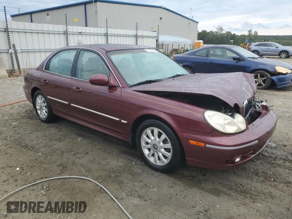 2004 Hyundai Sonata GLS with VIN KMHWF35H74A017382, listed as a Copart auction lot 72923264 with 117,730 mi miles and Salvage Title. Bid and sale history available at carsss.com. Image 4.