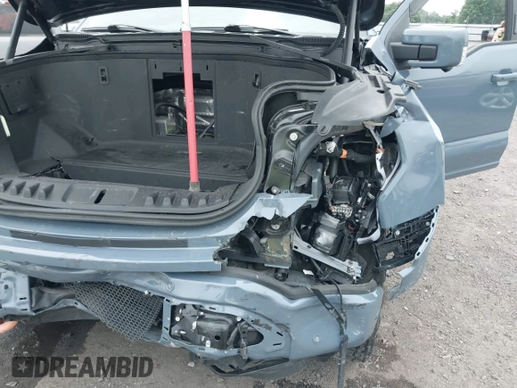 2023 Ford F-150 Lightning Pro with VIN 1FT6W1EVXPWG53591, listed as a IAAI auction lot 42249385 with 17,892 mi miles and . Bid and sale history available at DreamBid. Image 6.