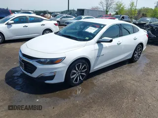 2024 Chevrolet Malibu RS with VIN 1G1ZG5ST4RF137453, listed as a IAAI auction lot 42063825 with 3,155 mi miles and . Bid and sale history available at carsss.com. Image 2.