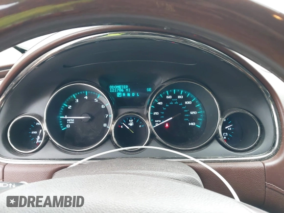 2013 Buick Enclave Leather with VIN 5GAKRCKD8DJ186131, listed as a IAAI auction lot 41356264 with 121,786 mi miles. Bid and sale history available at carsss.com. Image 7.