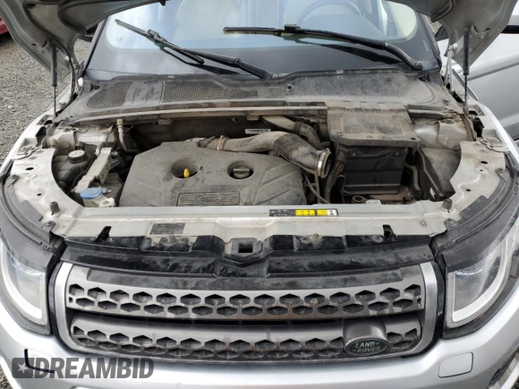 2017 Land Rover Range Rover Evoque HSE with VIN SALVR2BG7HH194758, listed as a Copart auction lot 43650385 with 86,222 mi miles and Salvage Title. Bid and sale history available at carsss.com. Image 12.