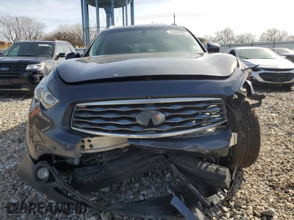 2011 Infiniti FX35 with VIN JN8AS1MW5BM140757, listed as a Copart auction lot 49504505 with 168,296 mi miles and Salvage Title. Bid and sale history available at carsss.com. Image 5.