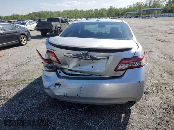 2011 Toyota Camry LE with VIN 4T1BK3EK5BU630747, listed as a Copart auction lot 52106855 with 169,891 mi miles and Salvage Title. Bid and sale history available at carsss.com. Image 6.