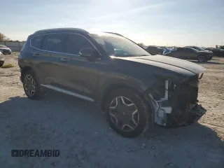 2022 Hyundai Santa Fe Limited with VIN 5NMS44AL4NH427749, listed as a Copart auction lot 85361364 with 45,820 mi miles and Salvage Title. Bid and sale history available at carsss.com. Image 4.