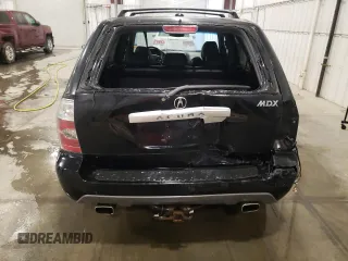 2005 Acura MDX Touring with VIN 2HNYD18705H552349, listed as a Copart auction lot 48758475 with 223,091 mi miles and Salvage title. Bid and sale history available at DreamBid. Image 6.