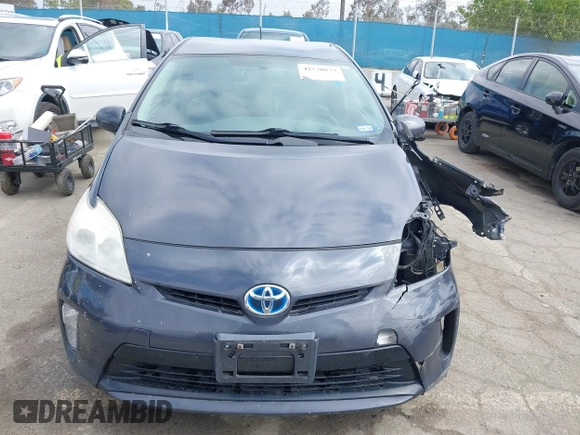2013 Toyota Prius One with VIN JTDKN3DU4D5639287, listed as a IAAI auction lot 42130875 with 133,560 mi miles and . Bid and sale history available at DreamBid. Image 13.
