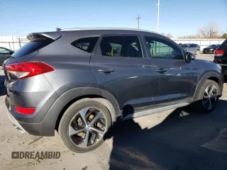 2018 Hyundai Tucson Sport z VIN KM8J3CAL7JU762737, wystawiony jako Copart lot #83538404 z przebiegiem 76 983 mil mil oraz Szkoda całkowita • Salvage title. Historia ofert i sprzedaży dostępna na DreamBid. Obrazek 3.