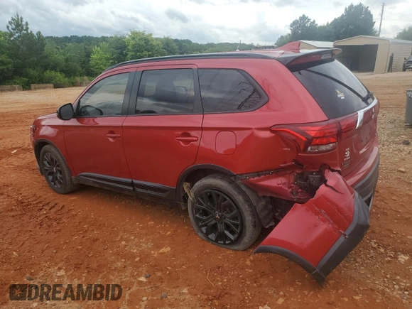 2018 Mitsubishi Outlander SE with VIN JA4AD3A35JZ059894, listed as a Copart auction lot 61015595 with 121,530 mi miles and Salvage title. Bid and sale history available at DreamBid. Image 2.
