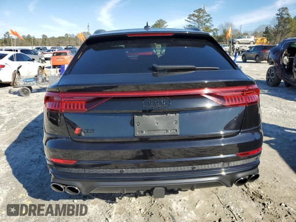 2021 Audi SQ8 Prestige z VIN WA1CWBF19MD017881, wystawiony jako Copart lot #72289762 z przebiegiem 33 906 mil mil oraz . Historia ofert i sprzedaży dostępna na DreamBid. Obrazek 6.