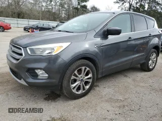 2017 Ford Escape SE with VIN 1FMCU0GD2HUC52083, listed as a Copart auction lot 46518655 with 143,152 mi miles and Salvage Title. Bid and sale history available at carsss.com. Image 1.