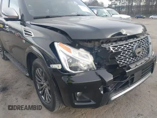 2019 Nissan Armada Platinum z VIN JN8AY2NF0K9351290, wystawiony jako IAAI lot #41234737 z przebiegiem 118 737 mil mil oraz . Historia ofert i sprzedaży dostępna na DreamBid. Obrazek 6.