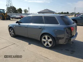 2007 Audi A4 with VIN WAUKF98E57A152630, listed as a Copart auction lot 76927614 with 71,930 mi miles and Salvage title. Bid and sale history available at DreamBid. Image 2.