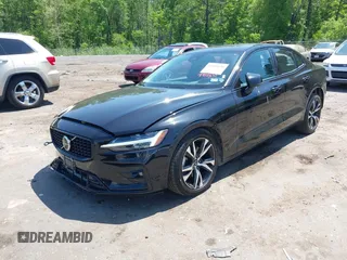 2024 Volvo S60 Plus Dark Theme with VIN 7JRL12FL8RG295345, listed as a IAAI auction lot 41989830 with 38,817 mi miles. Bid and sale history available at carsss.com. Image 17.