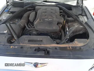 2018 Genesis G80 3.8L z VIN KMHGN4JE6JU225868, wystawiony jako Copart lot #52795435 z przebiegiem 130 974 mil mil oraz Szkody całkowita. Historia ofert i sprzedaży dostępna na DreamBid. Obrazek 12.