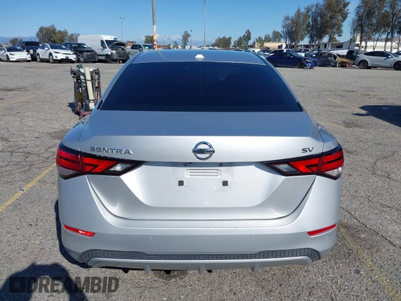 2022 Nissan Sentra SV with VIN 3N1AB8CV6NY261041, listed as a IAAI auction lot 41811644 with 48,930 mi miles. Bid and sale history available at carsss.com. Image 16.