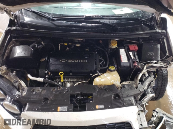2014 Chevrolet Sonic LT with VIN 1G1JC6SH6E4239708, listed as a Copart auction lot 85530104 with 123,912 mi miles and Salvage Title. Bid and sale history available at carsss.com. Image 11.