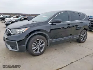 2022 Honda CR-V EX-L with VIN 2HKRW2H89NH662049, listed as a Copart auction lot 48073595 with 44,441 mi miles and Salvage Title. Bid and sale history available at carsss.com. Image 1.