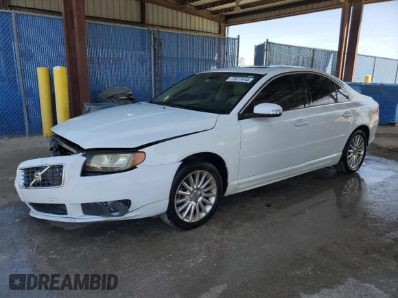 2007 Volvo S80 I6 with VIN YV1AS982871027471, listed as a Copart auction lot 77077414 with 163,767 mi miles and Non Repairable. Bid and sale history available at carsss.com. Image 1.