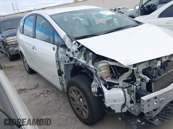 2017 Toyota Prius v Two with VIN JTDZN3EU4HJ066269, listed as a IAAI auction lot 41648895 with 130,727 mi miles. Bid and sale history available at carsss.com. Image 14.