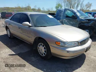 2001 Buick Century Custom with VIN 2G4WS52J611261772, listed as a IAAI auction lot 42143083 with Not Provided miles and . Bid and sale history available at carsss.com. Image 1.