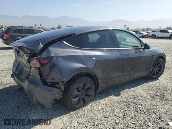 2024 Tesla Model Y Long Range z VIN 7SAYGDEE3RF121102, wystawiony jako Copart lot #60548895 z przebiegiem 13 336 mil mil oraz Szkoda całkowita • Salvage title. Historia ofert i sprzedaży dostępna na DreamBid. Obrazek 3.
