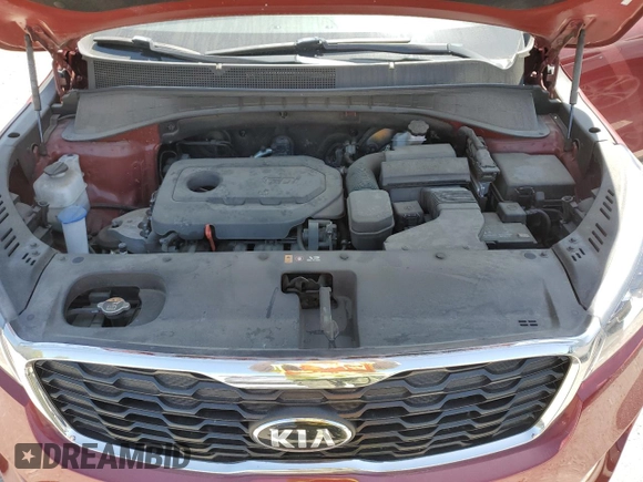 2020 Kia Sorento LX with VIN 5XYPG4A38LG671165, listed as a Copart auction lot 51986745 with 86,547 mi miles and Salvage Title. Bid and sale history available at carsss.com. Image 12.