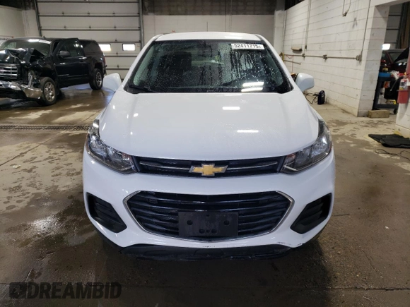 2017 Chevrolet Trax LS with VIN 3GNCJKSB8HL290207, listed as a Copart auction lot 52411715 with 87,662 mi miles and Salvage Title. Bid and sale history available at carsss.com. Image 5.