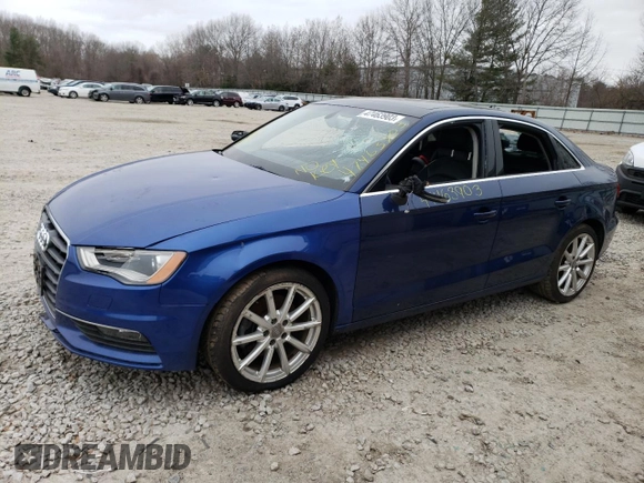 2015 Audi S3 2.0T Premium Plus with VIN WAUBFGFF4F1003558, listed as a Copart auction lot 47463903 with 108,480 mi miles. Bid and sale history available at carsss.com. Image 1.