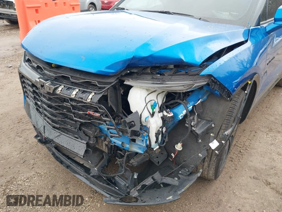 2021 Chevrolet Blazer RS with VIN 3GNKBKRS2MS517518, listed as a IAAI auction lot 42016670 with 68,429 mi miles and . Bid and sale history available at DreamBid. Image 6.