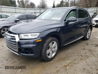 2019 Audi Q5 Premium Plus with VIN WA1BNAFY0K2072122, listed as a Copart auction lot 38533103 with 36,762 mi miles. Bid and sale history available at carsss.com. Image 1.
