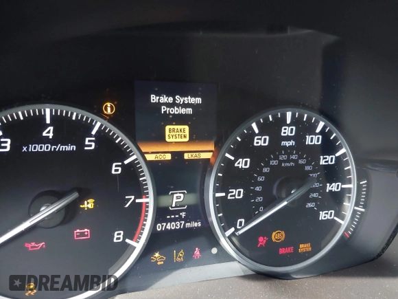 2019 Acura ILX with VIN 19UDE2F30KA000918, listed as a IAAI auction lot 41852271 with 74,037 mi miles. Bid and sale history available at carsss.com. Image 7.