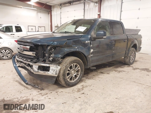 2018 Ford F-150 XL with VIN 1FTEW1EP4JFA00923, listed as a IAAI auction lot 41506293 with 153,523 mi miles and . Bid and sale history available at DreamBid. Image 17.