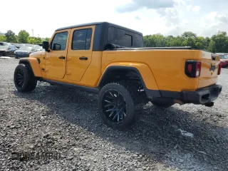 2021 Jeep Gladiator Sport S с VIN 1C6HJTAG9ML561192, выставлен на аукционе Copart как лот 61616395 с пробегом 76 399 миль миль и Списание • Salvage title. История ставок и продаж доступна на DreamBid. Изображение 2.
