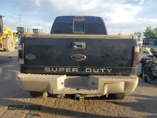 2008 Ford F-250 XL with VIN 1FTSW21R58ED14886, listed as a Copart auction lot 60866345 with 141,980 mi miles and Salvage title. Bid and sale history available at DreamBid. Image 6.