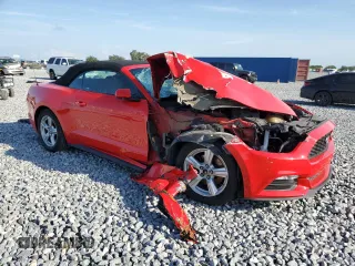 2015 Ford Mustang V6 with VIN 1FATP8EM1F5380437, listed as a Copart auction lot 57771705 with 78,708 mi miles and Salvage title. Bid and sale history available at DreamBid. Image 4.
