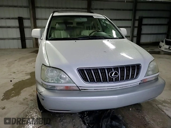 2002 Lexus RX 300 with VIN JTJGF10U020145657, listed as a Copart auction lot 73469444 with 158,077 mi miles and Salvage Title. Bid and sale history available at carsss.com. Image 12.