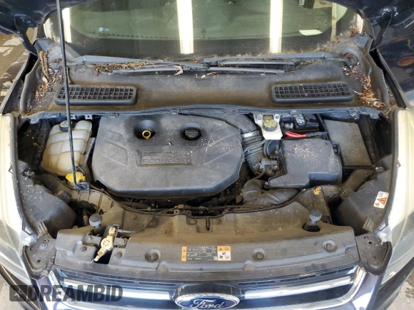 2013 Ford Escape Titanium z VIN 1FMCU9J90DUA98718, wystawiony jako Copart lot #63683005 z przebiegiem 101 036 mil mil oraz Czysty tytuł • Clean title. Historia ofert i sprzedaży dostępna na DreamBid. Obrazek 12.