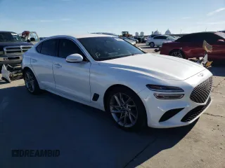2022 Genesis G70 2.0T with VIN KMTG34TA6NU086756, listed as a Copart auction lot 83992224 with 23,858 mi miles and Salvage Title. Bid and sale history available at DreamBid. Image 4.