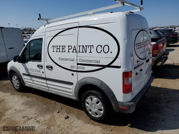 2013 Ford Transit Connect XL with VIN NM0LS7CN8DT157297, listed as a Copart auction lot 48245324 with NaN miles and Salvage Title. Bid and sale history available at carsss.com. Image 2.