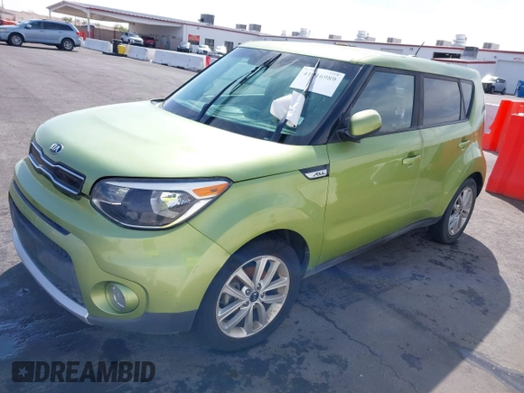 2018 Kia Soul + with VIN KNDJP3A59J7890907, listed as a IAAI auction lot 41916989 with 122,957 mi miles. Bid and sale history available at carsss.com. Image 14.