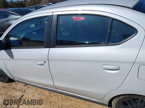 2022 Mitsubishi Mirage ES with VIN ML32FUFJ8NHF09430, listed as a IAAI auction lot 41618700 with 43,519 mi miles and . Bid and sale history available at DreamBid. Image 14.