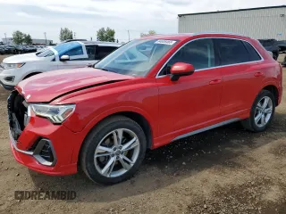 2020 Audi Q3 S line Premium Plus z VIN WA1EECF34L1094158, wystawiony jako Copart lot #64655465 z przebiegiem 93 101 mil mil oraz Czysty tytuł • Clean title. Historia ofert i sprzedaży dostępna na DreamBid. Obrazek 1.