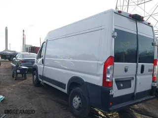 2020 Ram ProMaster Cargo Van with VIN 3C6TRVBG3LE104379, listed as a IAAI auction lot 41149932 with 77,499 mi miles. Bid and sale history available at carsss.com. Image 3.
