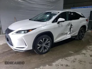 2021 Lexus RX with VIN 2T2HZMDA8MC258423, listed as a Copart auction lot 49031975 with 8,370 mi miles and Salvage Title. Bid and sale history available at carsss.com. Image 1.