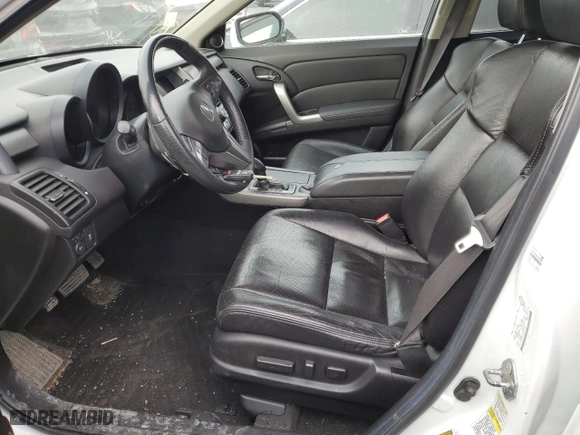 2012 Acura RDX Tech Pkg with VIN 5J8TB1H52CA800781, listed as a Copart auction lot 49607775 with 211,189 mi miles and Salvage Title. Bid and sale history available at carsss.com. Image 7.