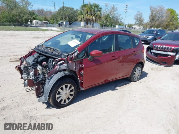 2016 Nissan Note SV with VIN 3N1CE2CPXGL364526, listed as a IAAI auction lot 41641018 with 96,879 mi miles and . Bid and sale history available at DreamBid. Image 2.