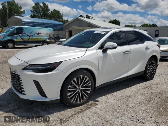 2025 Lexus RX 350 with VIN 2T2BAMBA2SC061051, listed as a Copart auction lot 57847605 with 526 mi miles and Salvage title. Bid and sale history available at DreamBid. Image 1.